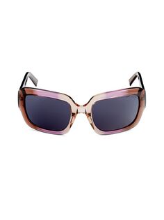 Квадратные солнцезащитные очки 59MM The Marc Jacobs, цвет Pink Brown