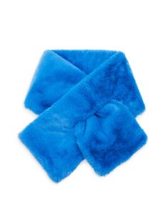 Шарф из искусственного меха Бэмби Apparis, цвет Azure Blue
