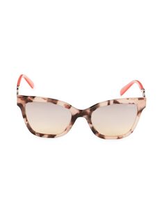 Солнцезащитные очки «кошачий глаз» 54 мм Emilio Pucci, цвет Pink Brown