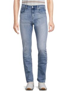 Узкие прямые джинсы Slimmy 7 For All Mankind, цвет Belize