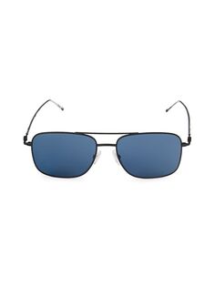 Солнцезащитные очки-авиаторы 58MM Boss, цвет Black Blue