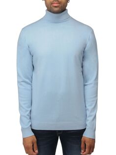 Однотонный свитер с высоким воротником X Ray, цвет Powder Blue