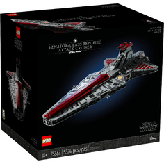 Конструктор Lego Venator-Class Republic Attack Cruiser 75367, 5374 детали