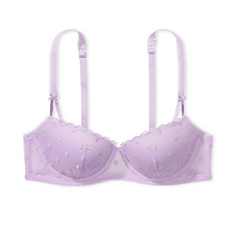 Бюстгальтер Victoria&apos;s Secret Pink Wink Lightly Lined Balconette, сиреневый