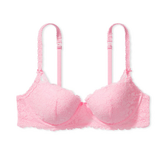 Бюстгальтер Victoria&apos;s Secret Pink Wink Lightly Lined Balconette, розовый