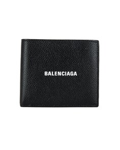 Кошелек Balenciaga Cash Square Fold, черный
