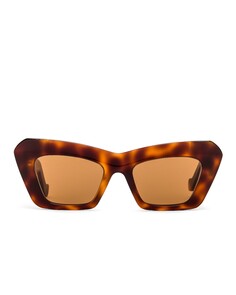 Солнцезащитные очки Loewe Acetate Cateye, цвет Blonde Havana &amp; Brown