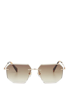 Hm 1633 c 2 женские солнцезащитные очки из металла розового золота Hermossa
