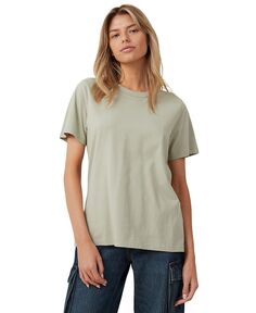 Женская футболка The 91 Classic с круглым вырезом COTTON ON, зеленый