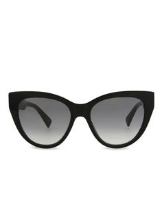 Солнцезащитные очки «кошачий глаз» 53MM Gucci, цвет Black Gold