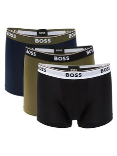 Боксеры с логотипом Boss, цвет Black Multicolor