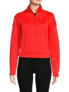 Спортивная куртка с воротником-стойкой Eleven By Venus Williams, цвет Cherry Tomato