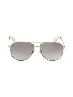 Солнцезащитные очки-авиаторы Isla 61MM Kate Spade New York, золото