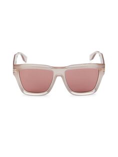 Квадратные солнцезащитные очки 55 мм Marc Jacobs, розовый