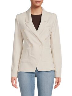 Двубортный пиджак Jeanne Rd Style, цвет Ecru