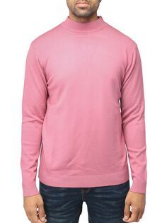 Однотонный свитер с воротником-стойкой X Ray, розовый