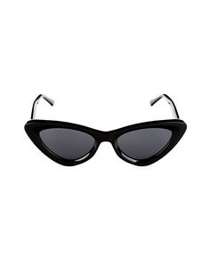 Солнцезащитные очки «кошачий глаз» Addy 52MM Jimmy Choo, черный