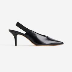 Туфли H&amp;M Pointed Slingback, черный H&M