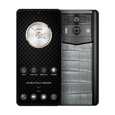 Смартфон Vertu Metavertu 2 Alligator, 12 ГБ/1 ТБ, 2 Nano-SIM, черный/серый