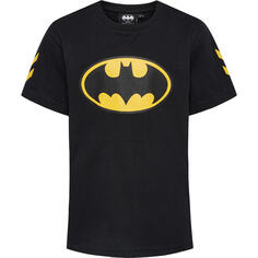 Детская футболка с короткими рукавами Hummel Batman, черный