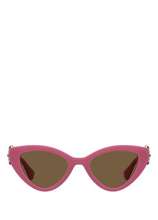 Mos142/s розовые женские солнцезащитные очки Moschino