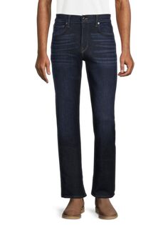 Классические прямые джинсы с бакенбардами Joe&apos;S Jeans, цвет Christo Blue