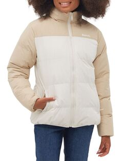 Двухцветная куртка-пуховик Prarie Bench, цвет Winter White
