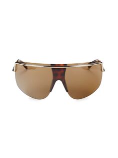Солнцезащитные очки 70MM Max Mara, коричневый