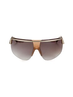Солнцезащитные очки 70MM Max Mara, коричневый