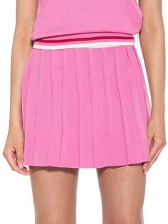 Плиссированная теннисная юбка Serena Alexia Admor, розовый