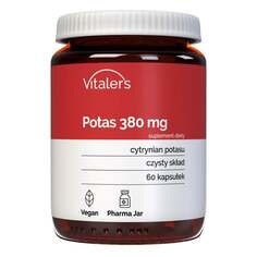 Vitaler&apos;s, Цитрат калия 380 мг - 60 таб. Vitalers