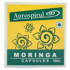 Aurospirul, Moringa 100 капсул антиоксидант