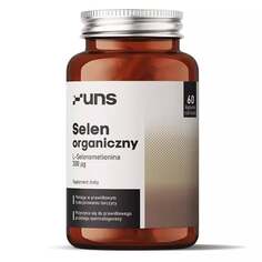 Uns, Organic Selenium 60 растительных капсул