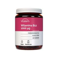 Vitaler&apos;s, Витамин B12 1000 мкг, 120 таблеток Vitalers
