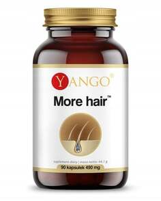 Yango, More Hair Питание для волос, 90 капсул