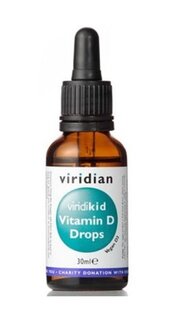 Viridian, капли с витамином Д для детей, 30 мл