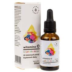 Aura Herbals, Витамин С 100 мг для детей, 30 мл
