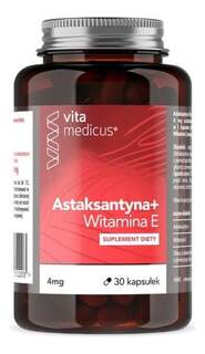 Астаксантин Плюс витамин Е 30 капс. Vita Medicus