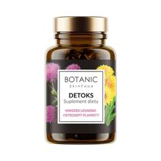 Botanic, Пищевая добавка Skinfood, Детокс, 30 шт.
