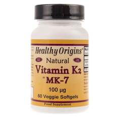 Витамин К2 МК-7 Healthy Origins, 100 мкг, 60 капсул