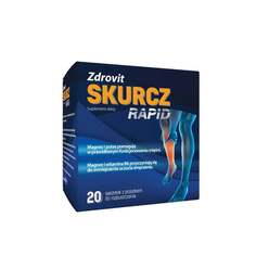 Zdrovit, Спазм Рапид, пищевая добавка, 20 пакетиков