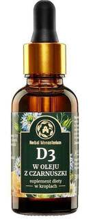 Herbal Monasterium, Витамин D3 в масле черного тмина