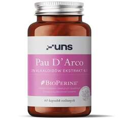 Uns, Pau D&apos;Arco 2% экстракт алкалоидов 6:1, 60 капс.
