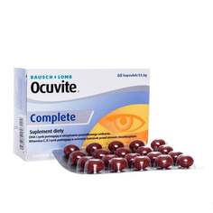 Ocuvite Complete, пищевая добавка, 60 капсул Valeant