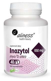 Aliness, Inositol myo/D-chiro 40/1 650 мг - 100 капсул