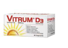 Vitrum Д3, биологически активная добавка, 120 капсул.