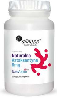 Aliness, Натуральный Астаксантин Нат Акстин 8 мг 60 капс.