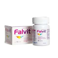 Valeant, Фалвит, набор витаминов и минералов, 60 таблеток