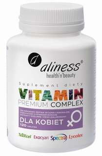 Витаминный комплекс Aliness, Premium для женщин - 120 таблеток