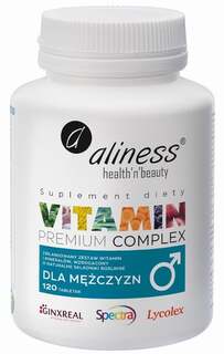 Витаминный комплекс Aliness, Premium для мужчин - 120 таблеток